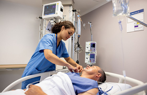 Nurse Practitioner ICU patient assessment