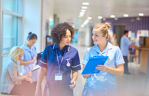Nurse practitioner demonstrating neuro leadership through collaborative guidance