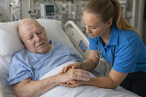 BlogPost nurse taking care of a stroke patient 500px