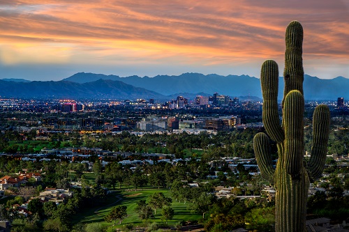 WEB Downtown Phoenix Skyline