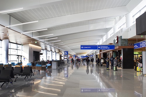 WEB South Concourse in Terminal 3